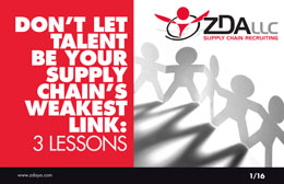 Don't Let Talent Be Your Supply Chain's Weakest Link: 3 Lessons