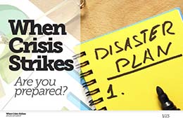 When Crisis Strikes: Are You Prepared? 