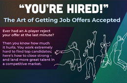 The Art of Getting Job Offers Accepted 