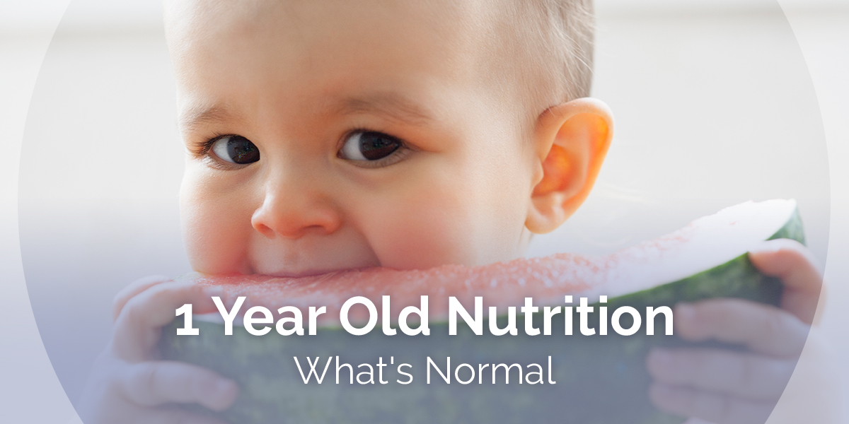 Feeding and Nutrition for your 1 Year Old 